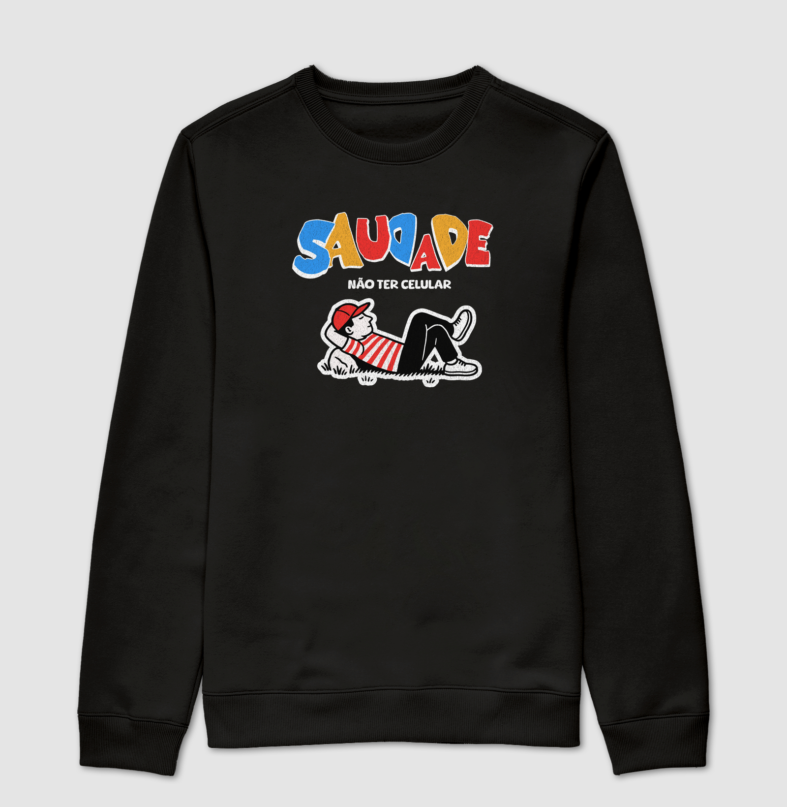 Saudade não ter celular