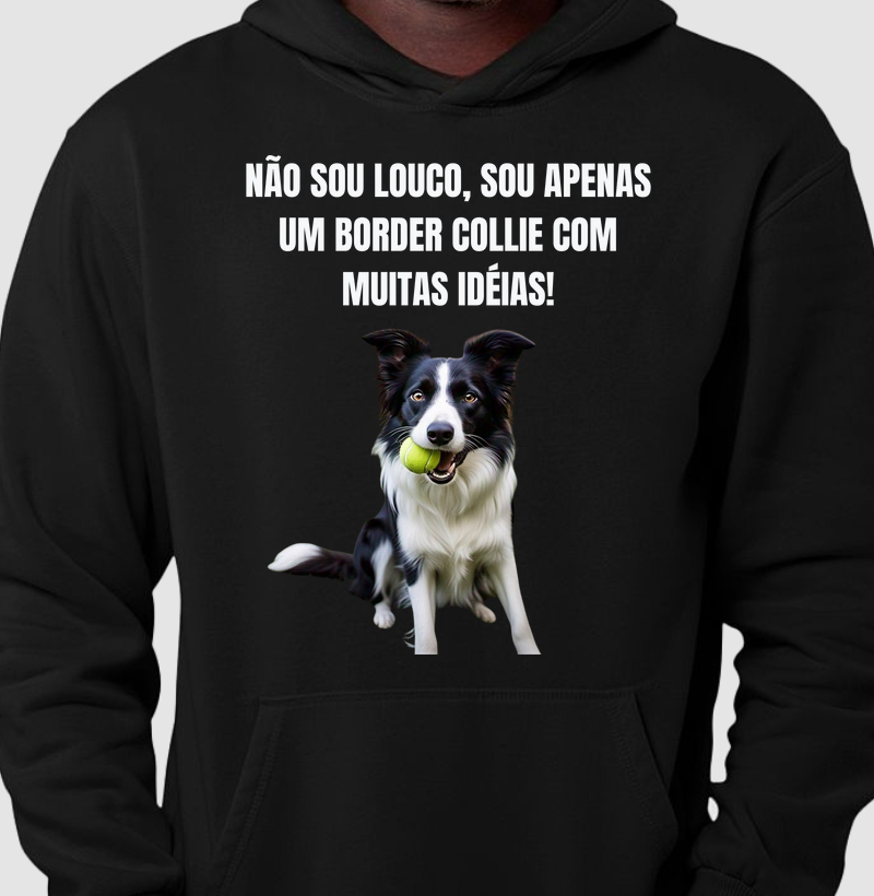 Não sou louco, sou um border collie com muitas idéias