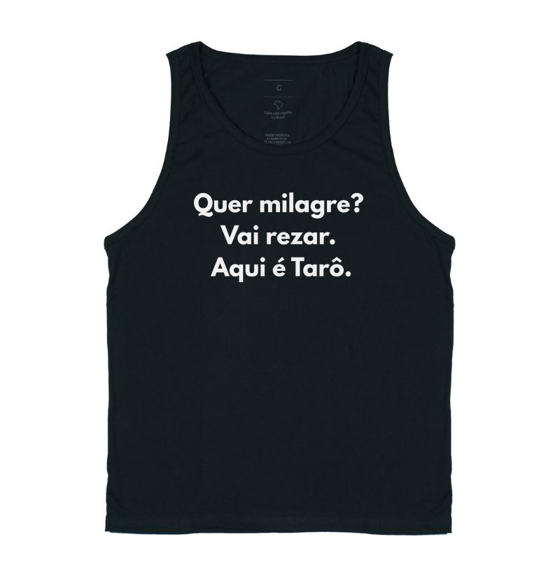 Quer Milagre? Vai rezar. Aqui é Tarô