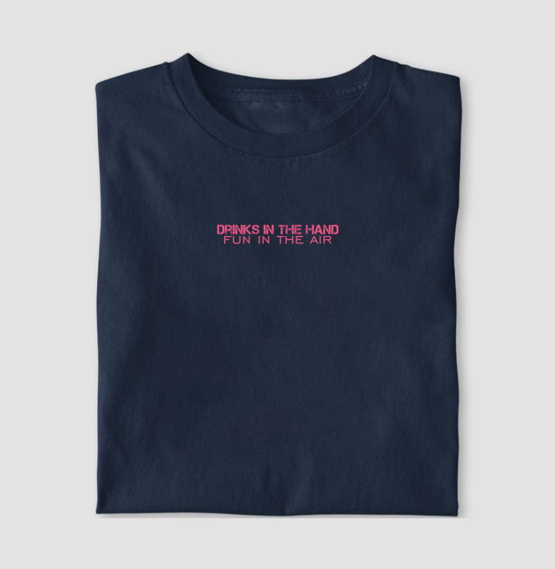 T-shirt Drinks in the Hand 