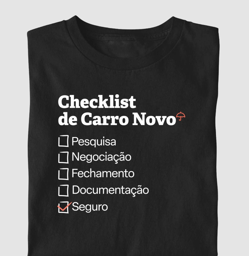 Checklist de Carro Novo com Seguro