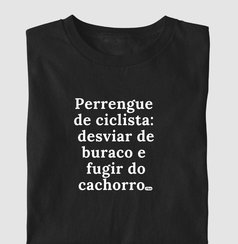 Perrengue  de ciclista:  desviar de buraco e  fugir do cachorro