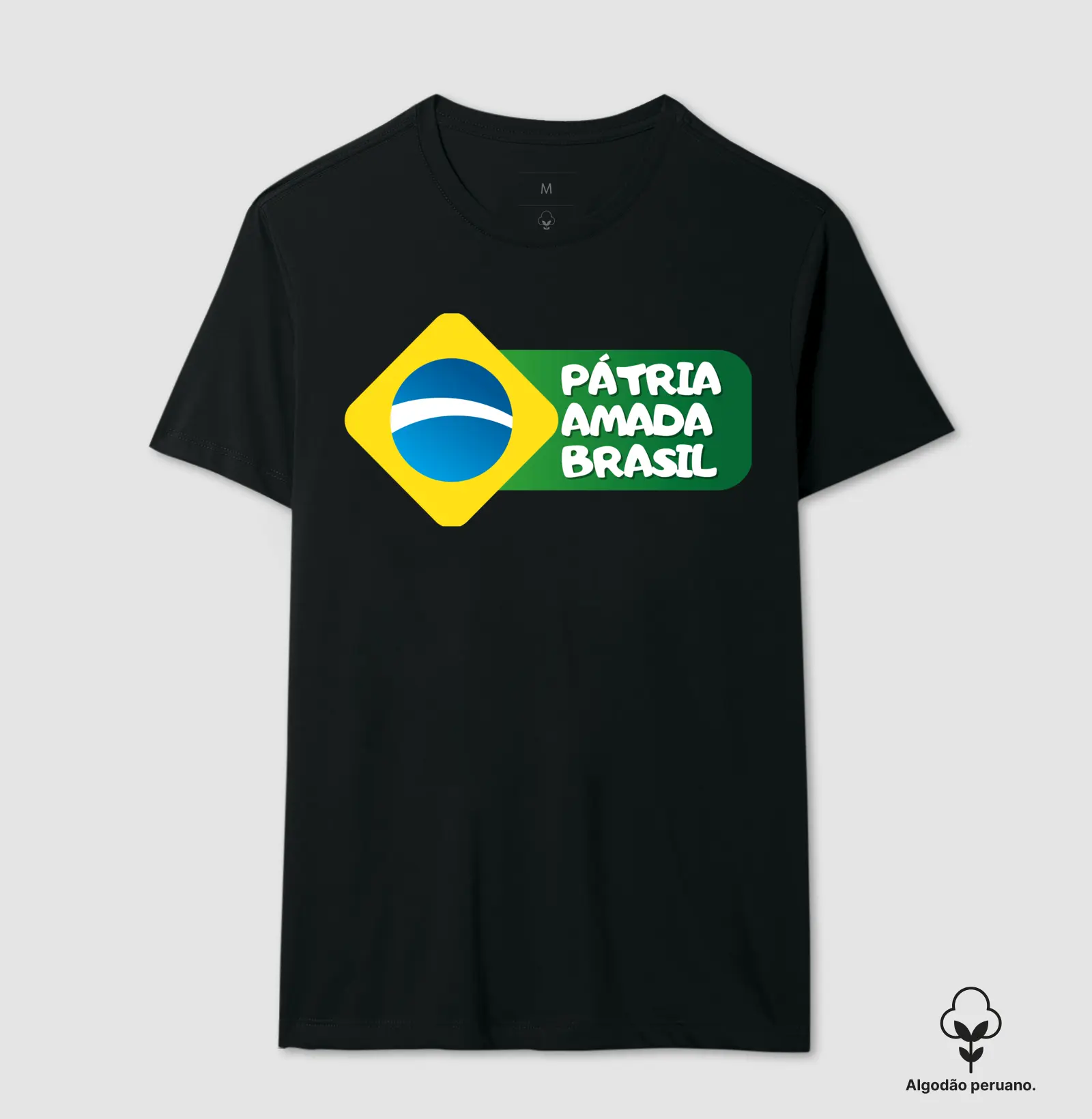 Camiseta Premium - PÁTRIA AMADA BRASIL