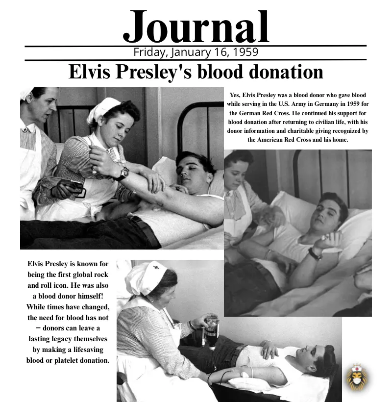 Donation blood