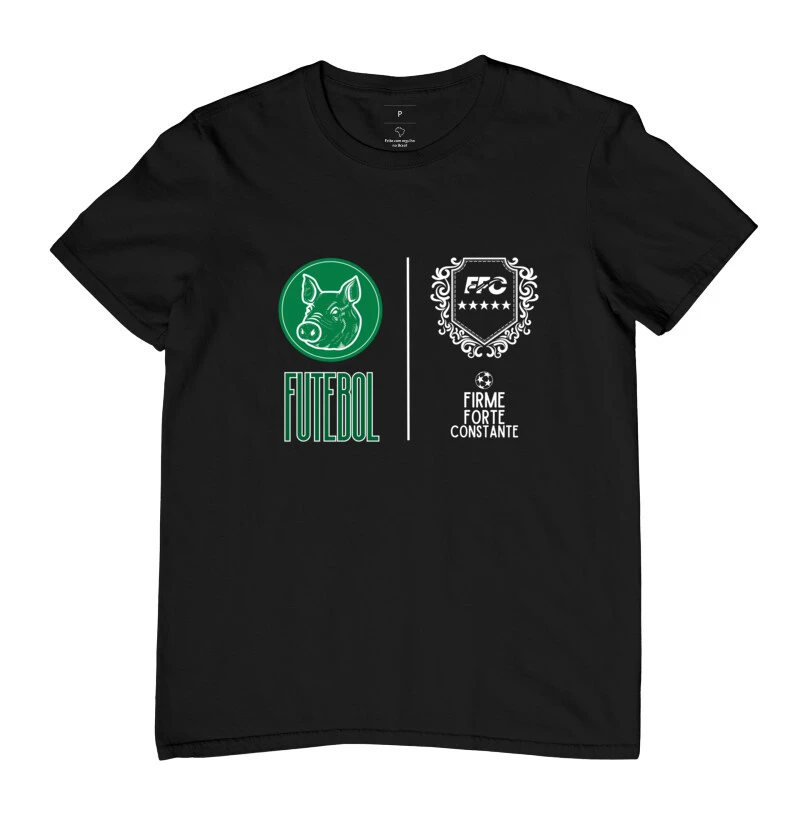 Camiseta FFC mascote time porco