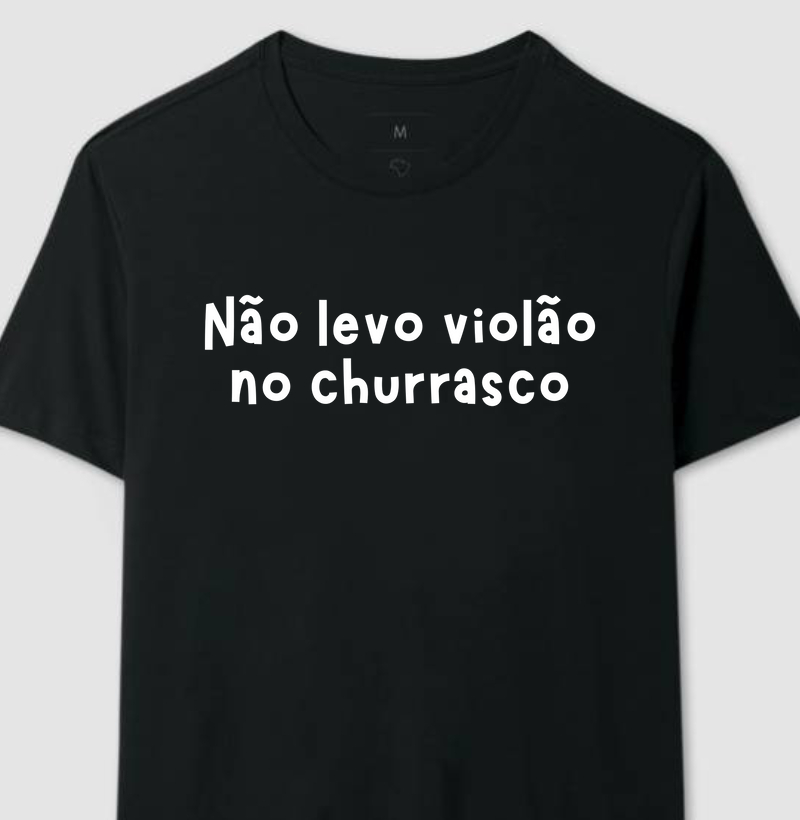 CAMISETA VIOLÃO CHURRASCO