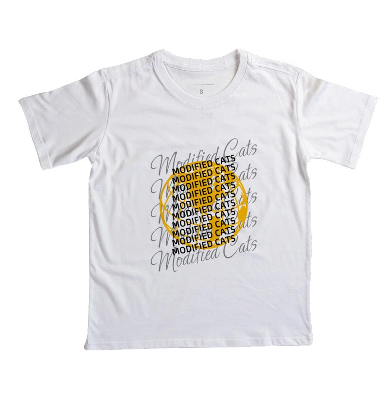 Camiseta Infantil G A Planet Yellow