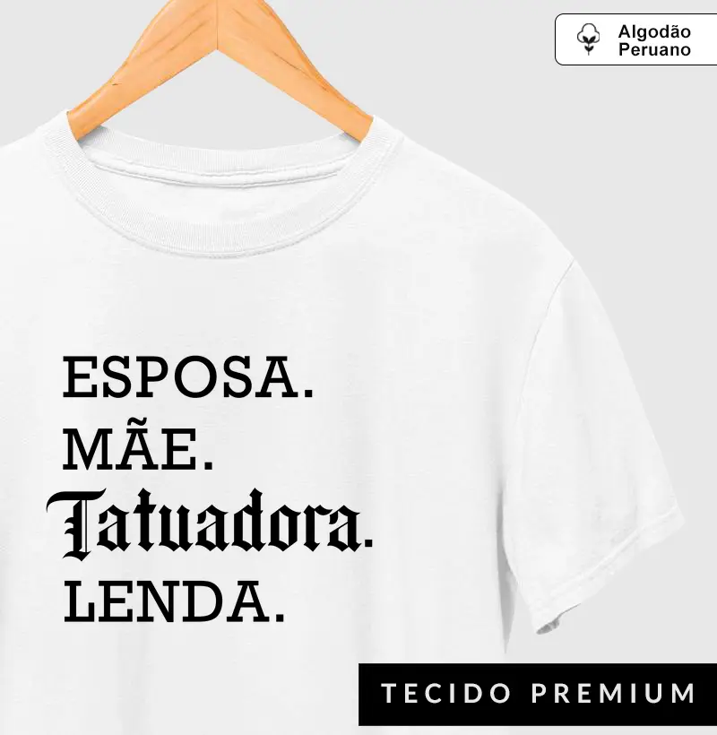 Esposa. Mãe. Tatuadora. Lenda.