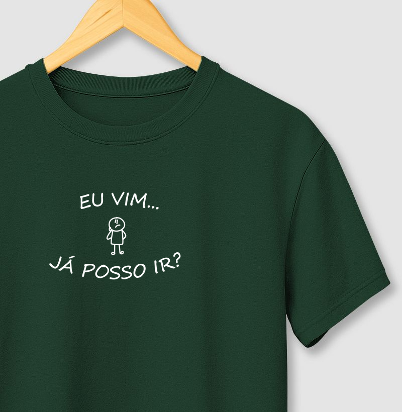 Já posso ir?