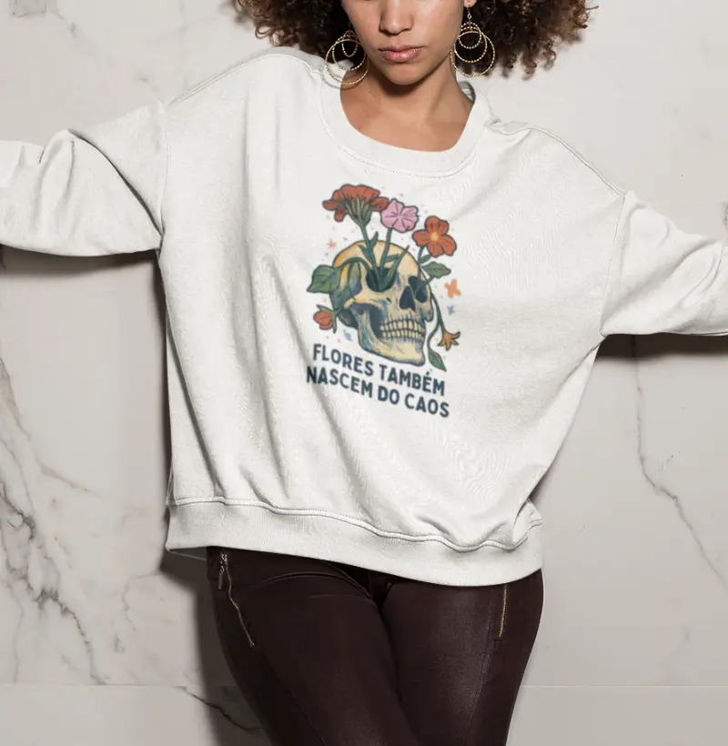 Suéter - Flores do Caos
