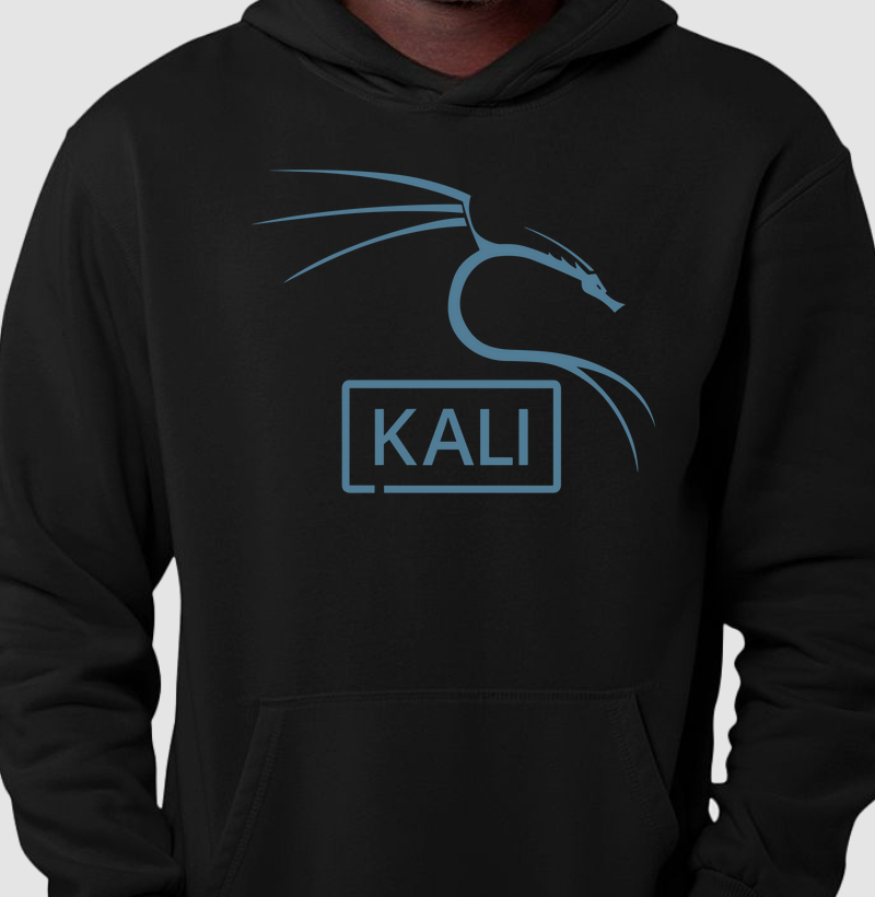 Hoodie Moletom Linux Kali