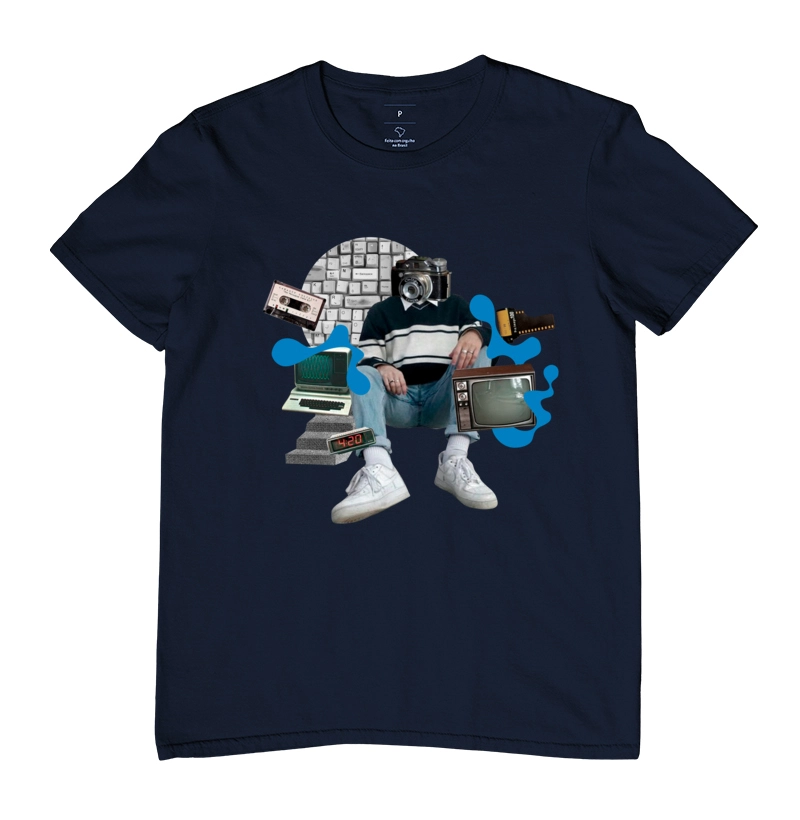 RETRO VIBE - Marinho Masculina