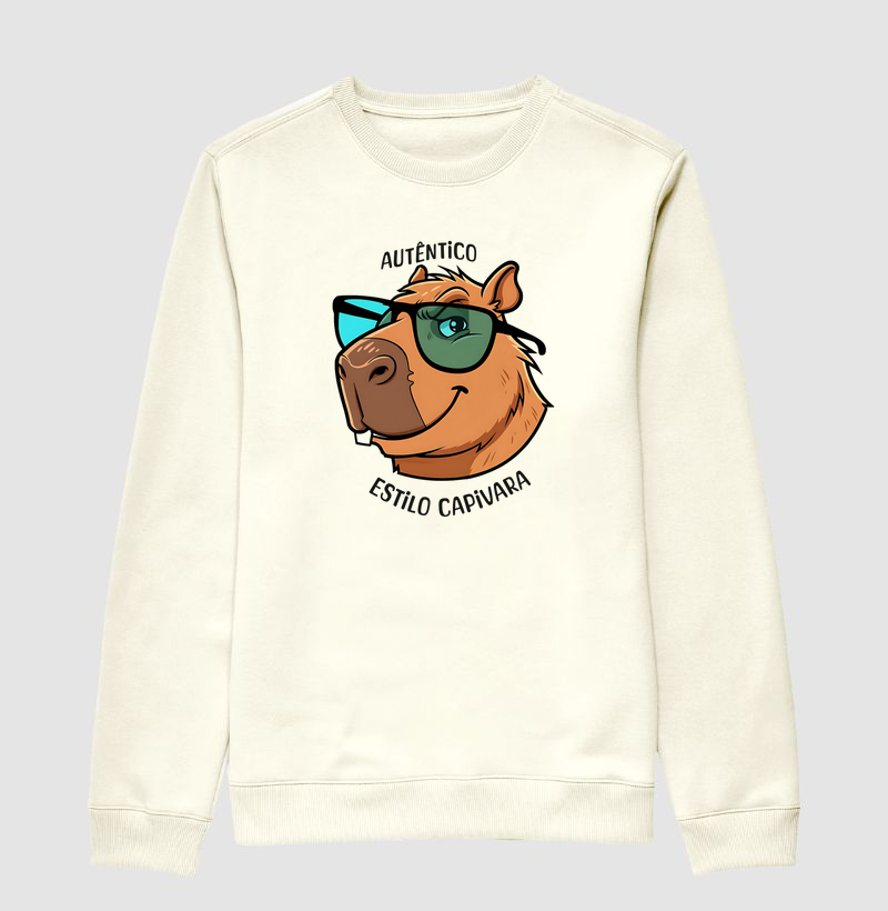 Autêntico Estilo Capivara | Moletom | Unissex