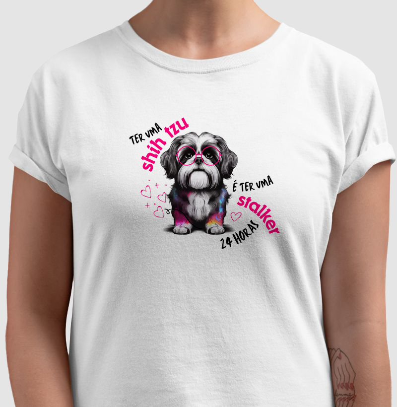 Ter uma Shih tzu é ter uma stalker 24 horas