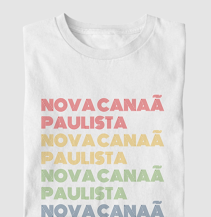 Nova Canaã Paulista Letreiro Retrô