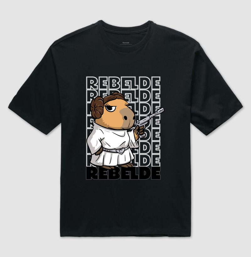 Camiseta Capivara Princesa