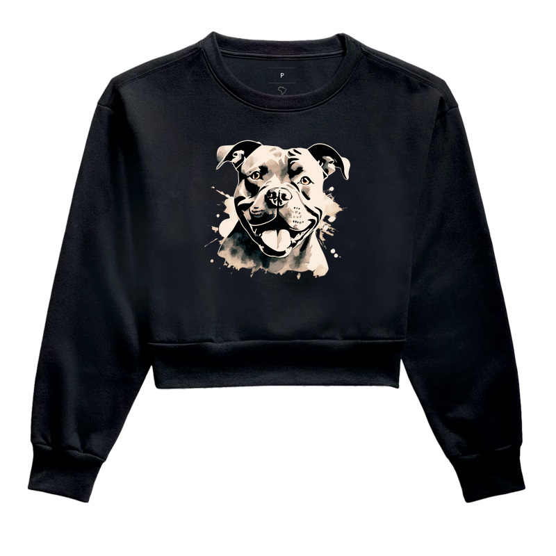 American Bully Aquarela