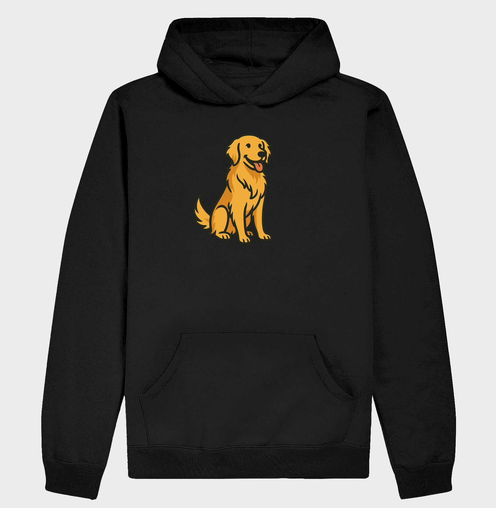 Golden Retriever Sentado