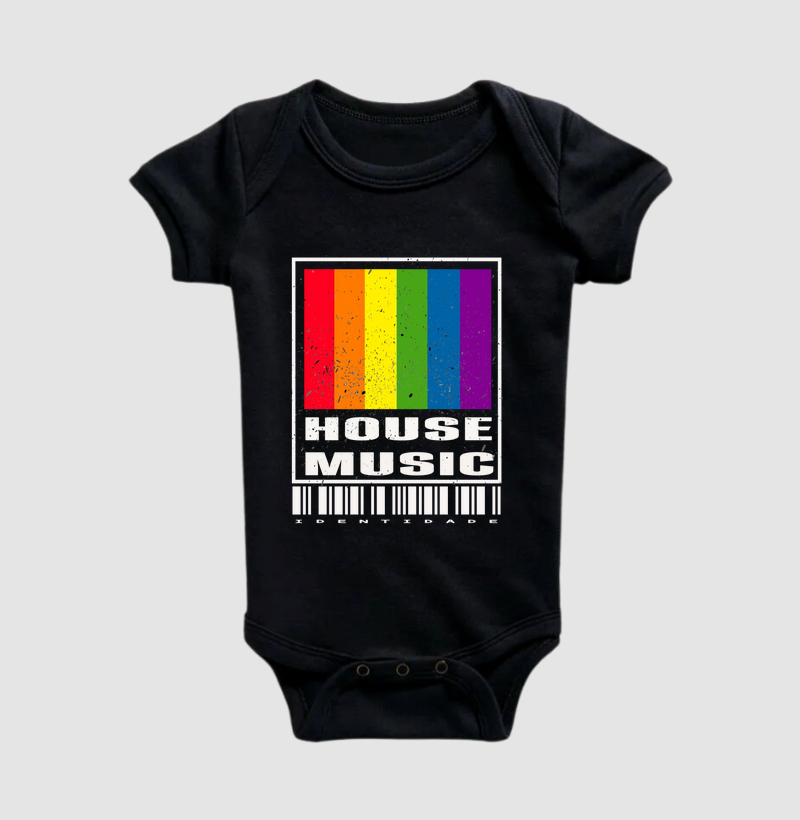 Camiseta House Music Identidade 