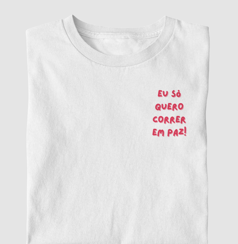Eu só quero correr em paz! 