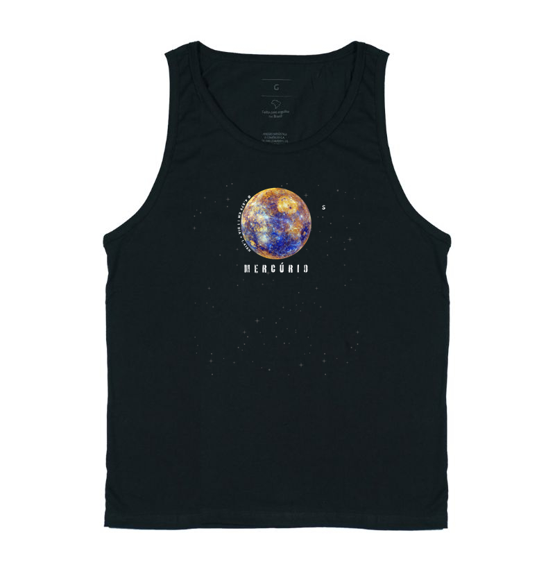 Mercúrio, o Mensageiro Celestial. Camiseta Supernova Estampada 