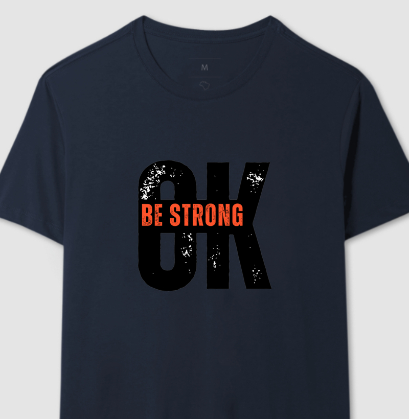 camiseta seja forte (clumsy)