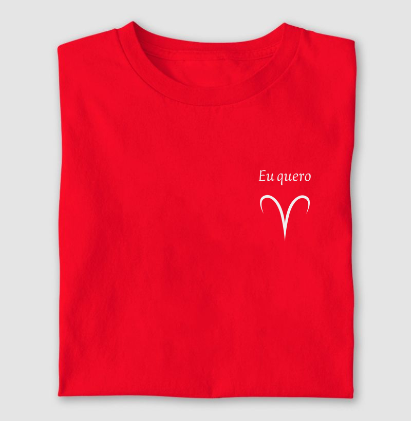 Áries - Eu Quero (Minimalista)