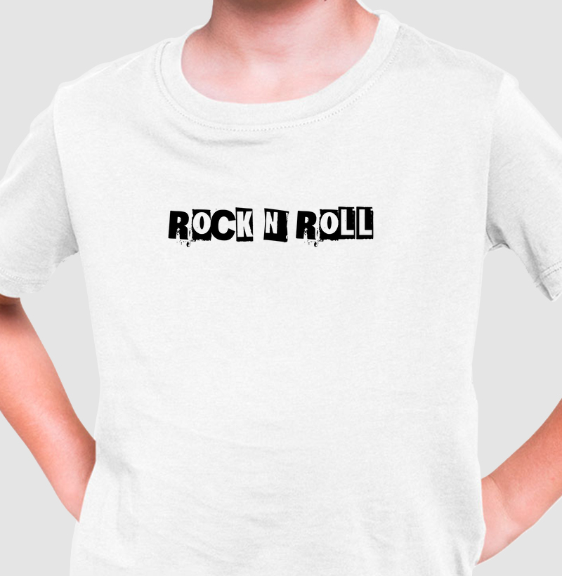 Rock N Roll Vintage: Camiseta Infantil - O Espírito do Rock em Cada Detalhe