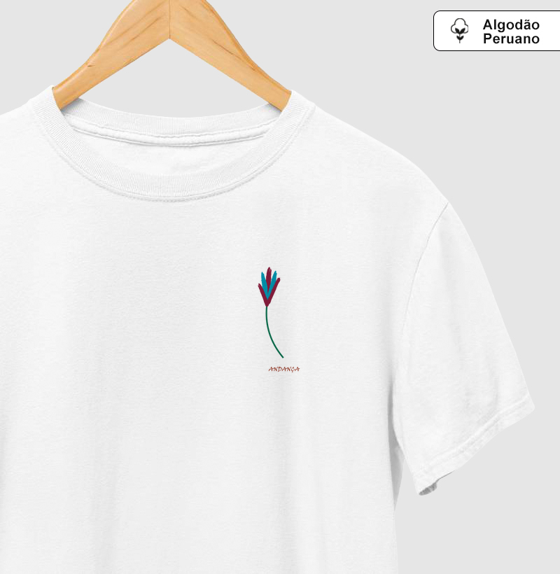 Flor Multicolor 2 - Algodão Peruano