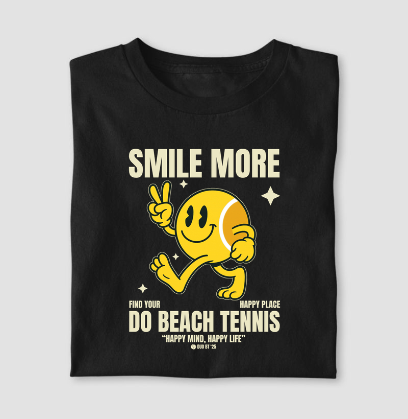 Smile More, Do Beach Tennis