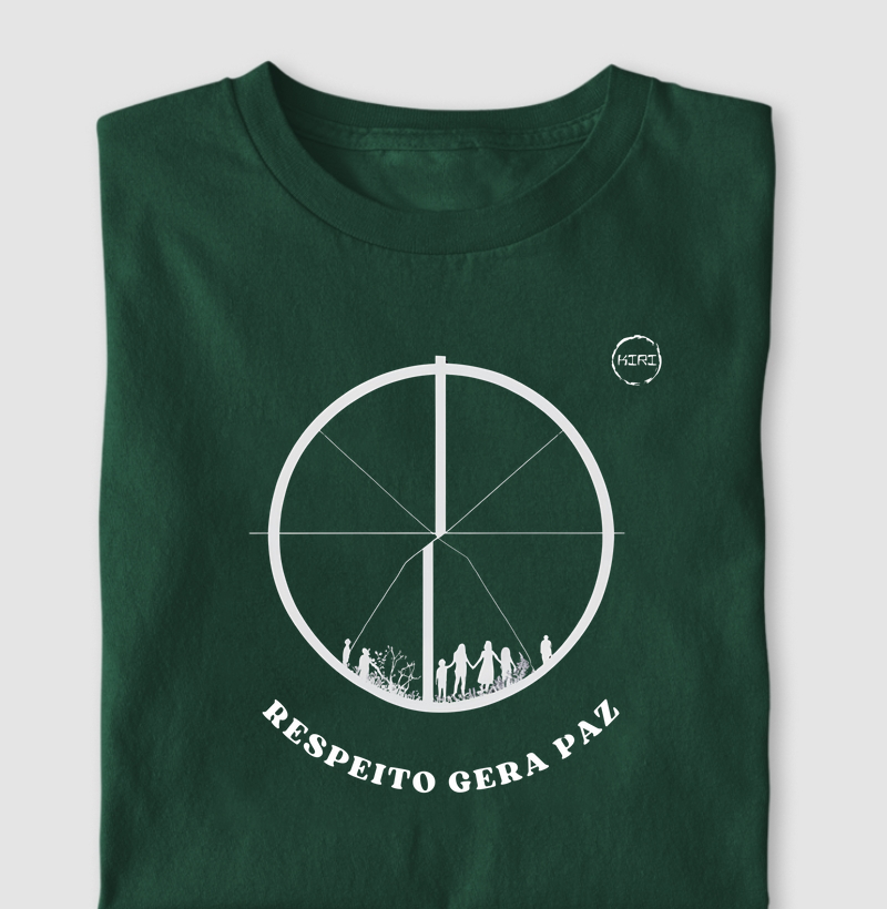 Camiseta KIRI - Respeito Gera Paz - Min