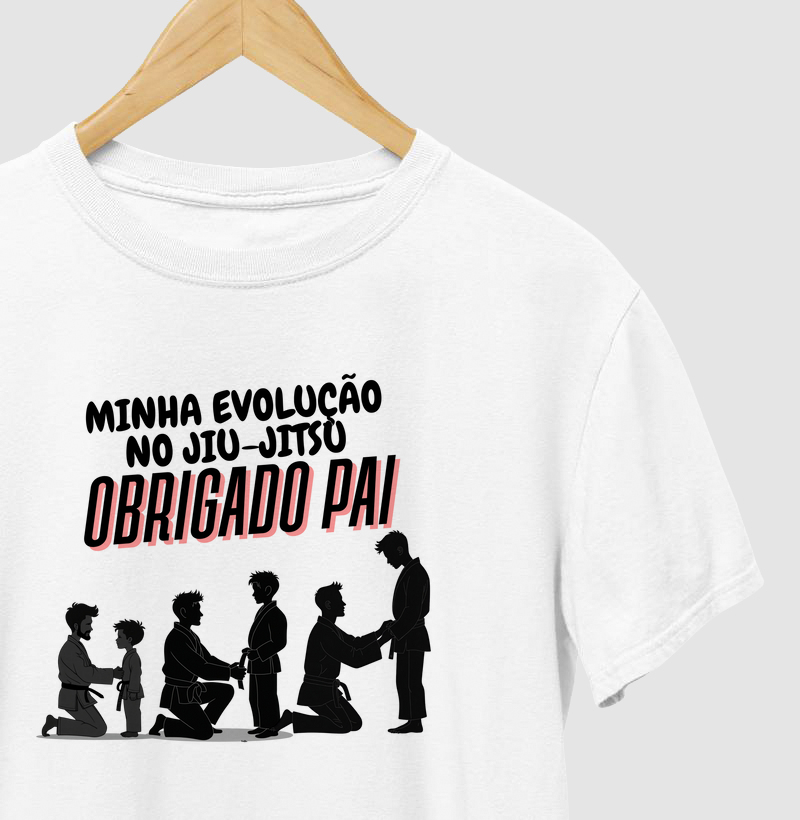 EVOLUÇAO NO JIU-JITSU, OBRIGADO PAI