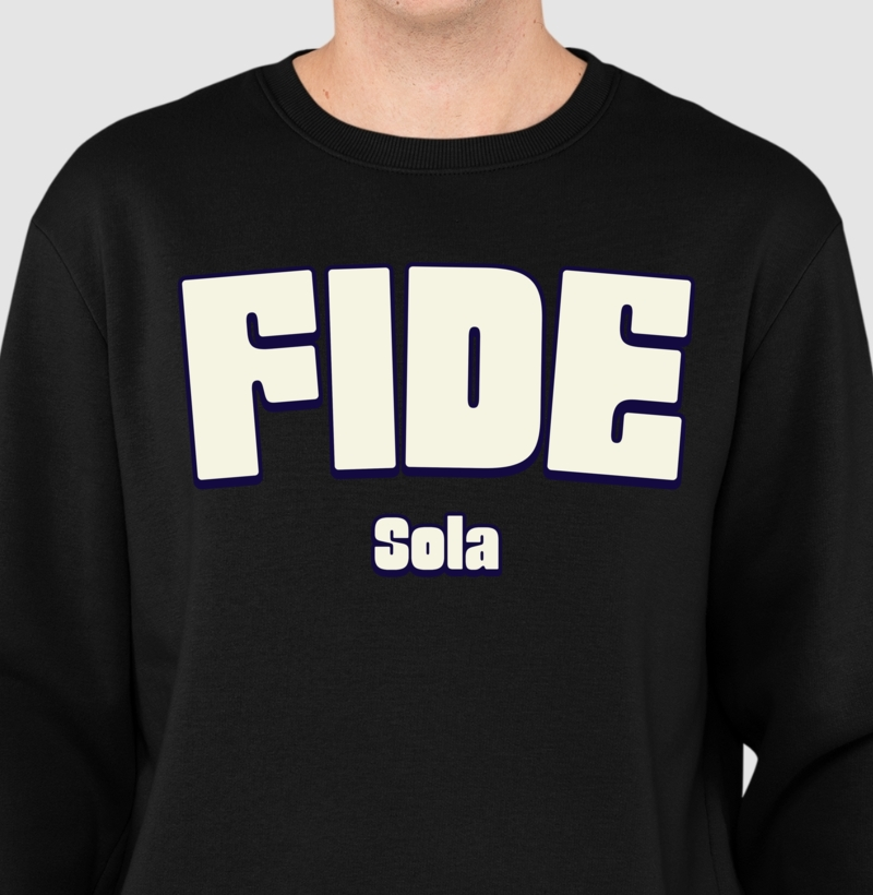 Moletom Sola Fide