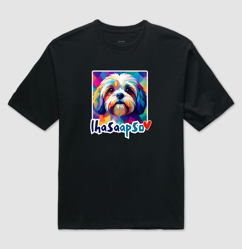 Geometric Lhasa Apso