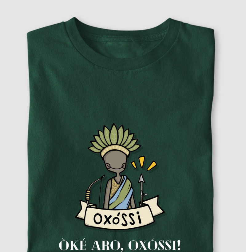 Camiseta Oxóssi, Ake Aro!