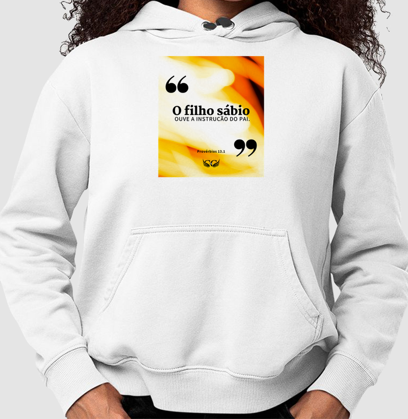 O filho sábio ouve a instrução do pai. Pv 13.1