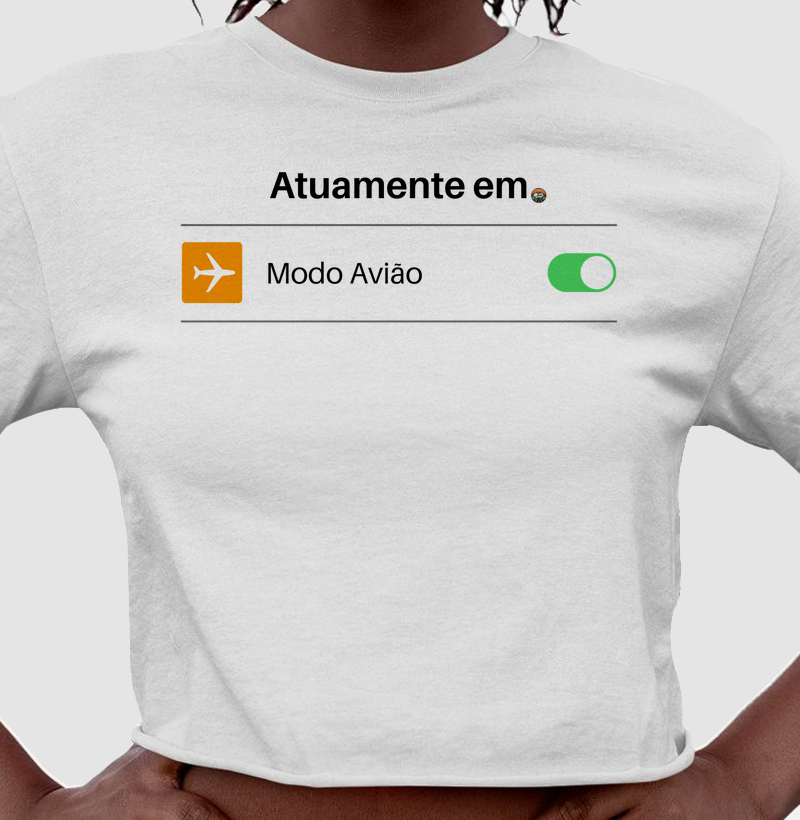 Atualmente em Modo Avião