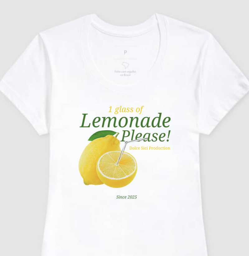 Camiseta Lemonade
