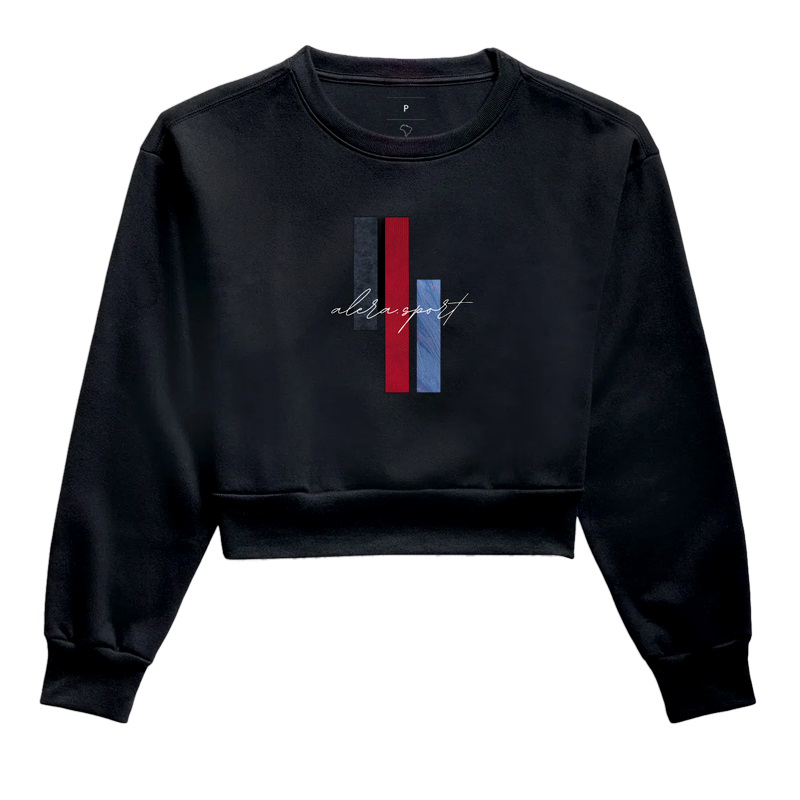 cropped moletom  minimalista