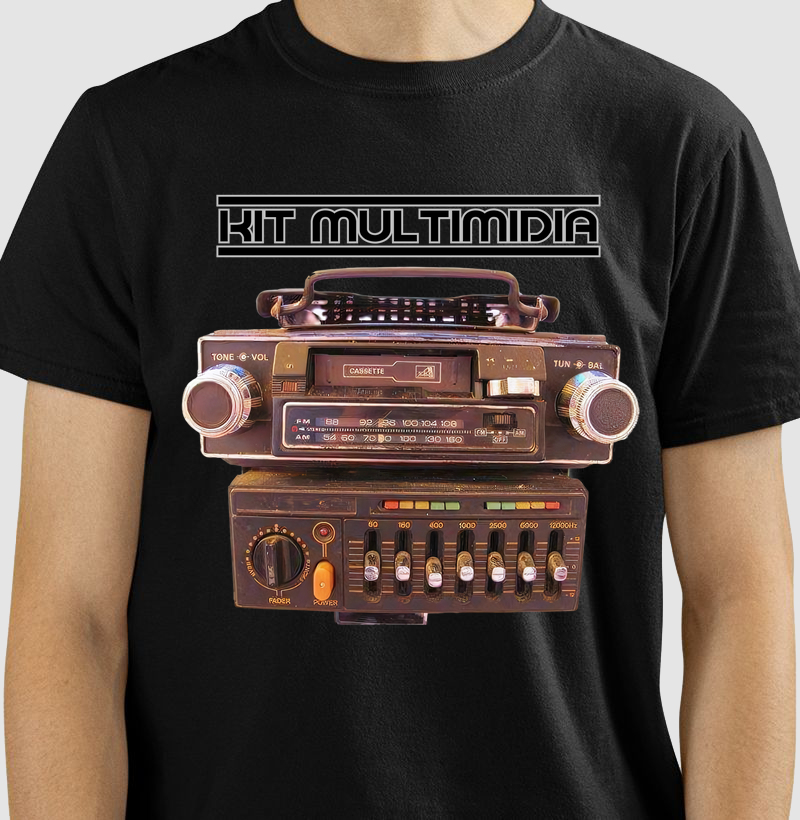 Camisetas Kit Multimídia