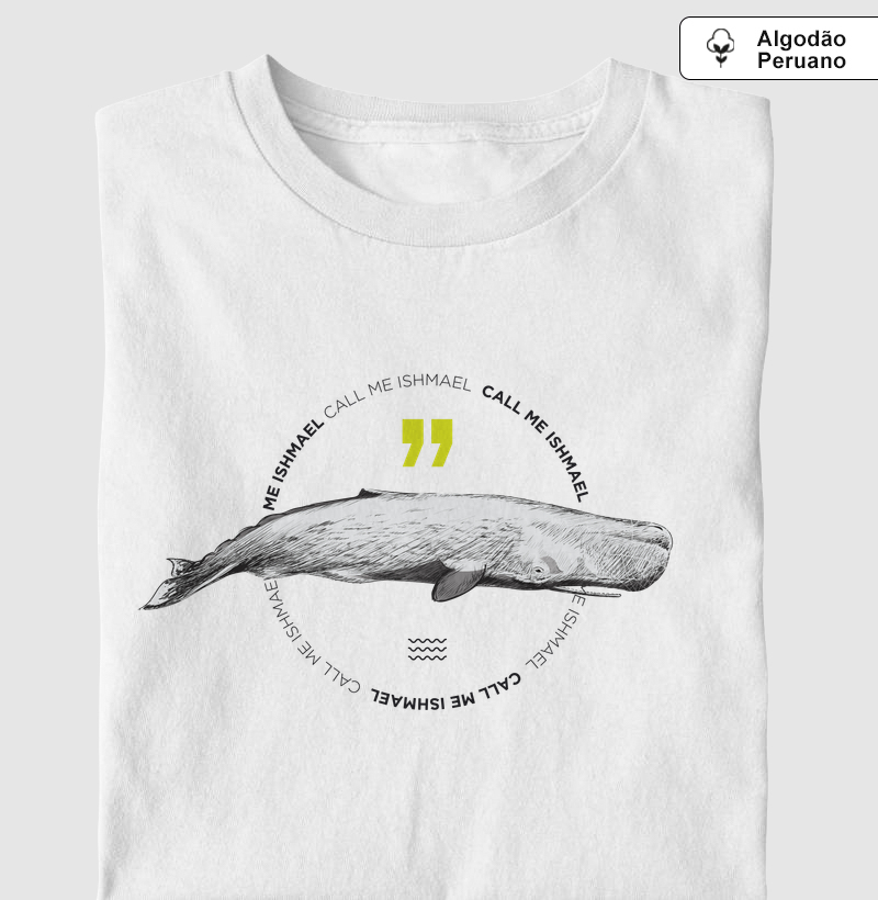 Camiseta Moby Dick - Ishmael