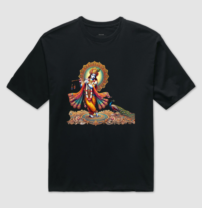 Krishna e o Pavão