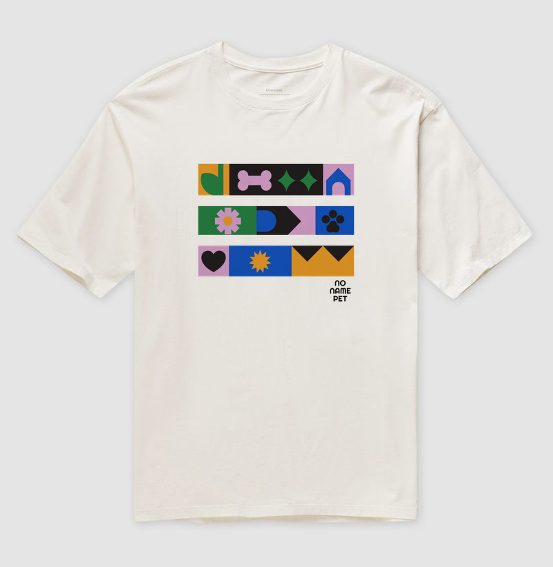 Camiseta Oversized Elemento NNP Preto