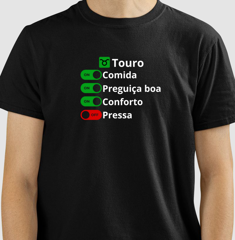 Camiseta Touro Confort