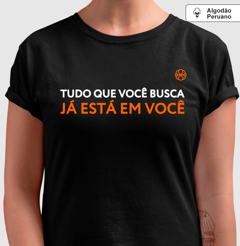 Camiseta Feminina Tudo