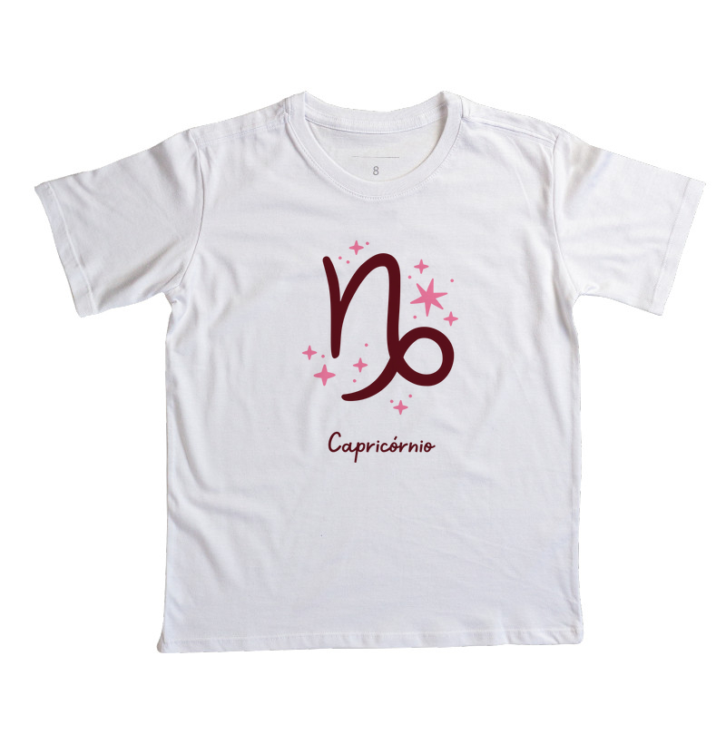 Camiseta Zodíaco Signo de Capricórnio | MILAH