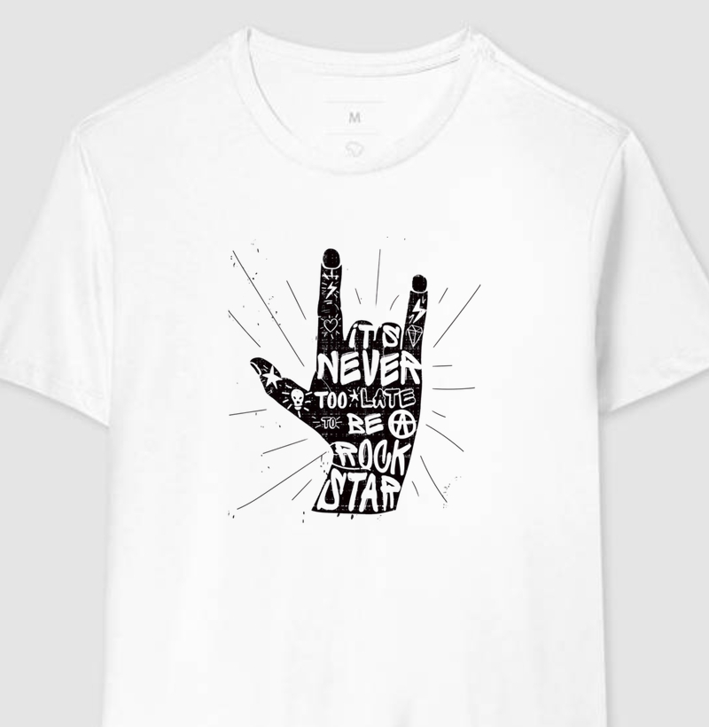 Nunca é tarde para ser uma estrela do rock®