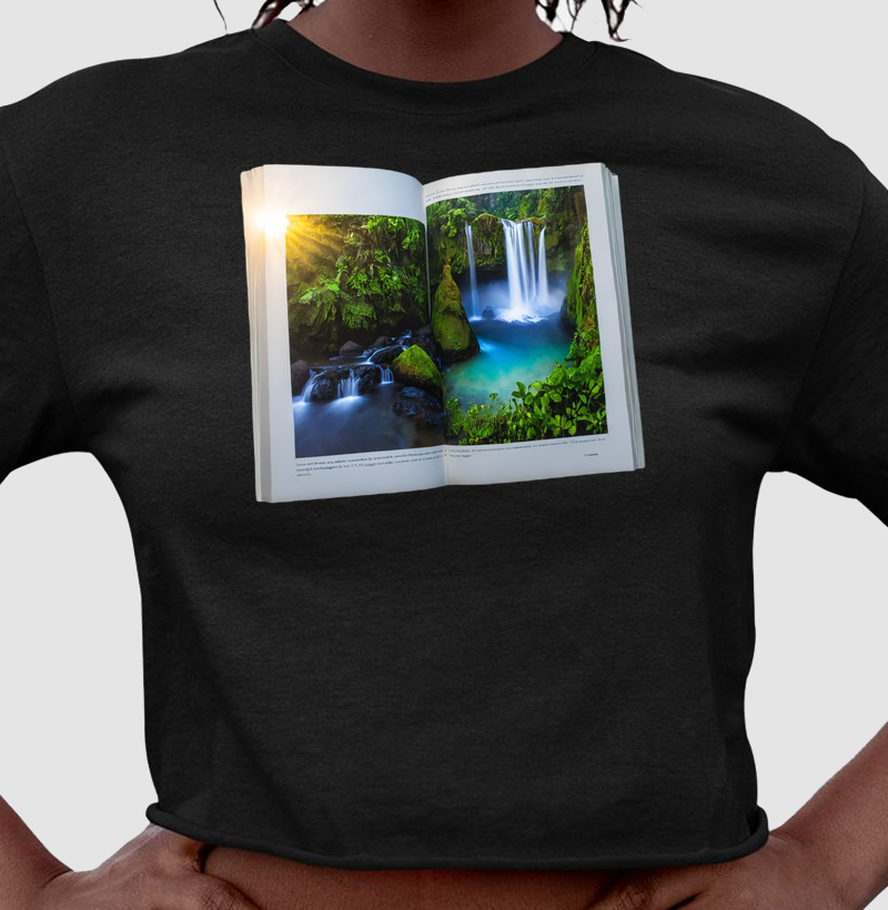 Cascata em Livro