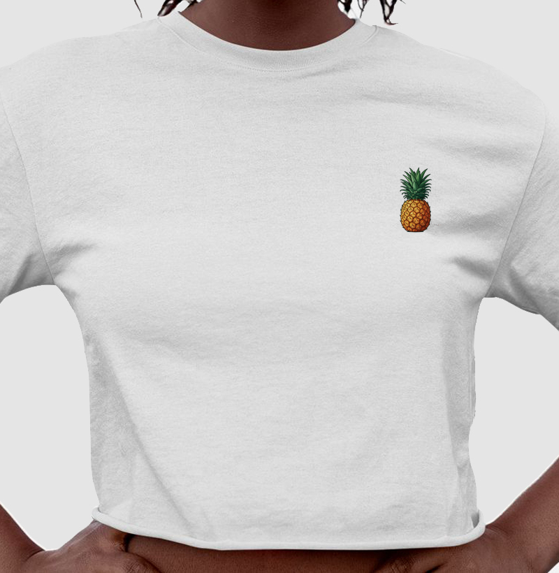 cropped coleção fresh - abacaxi