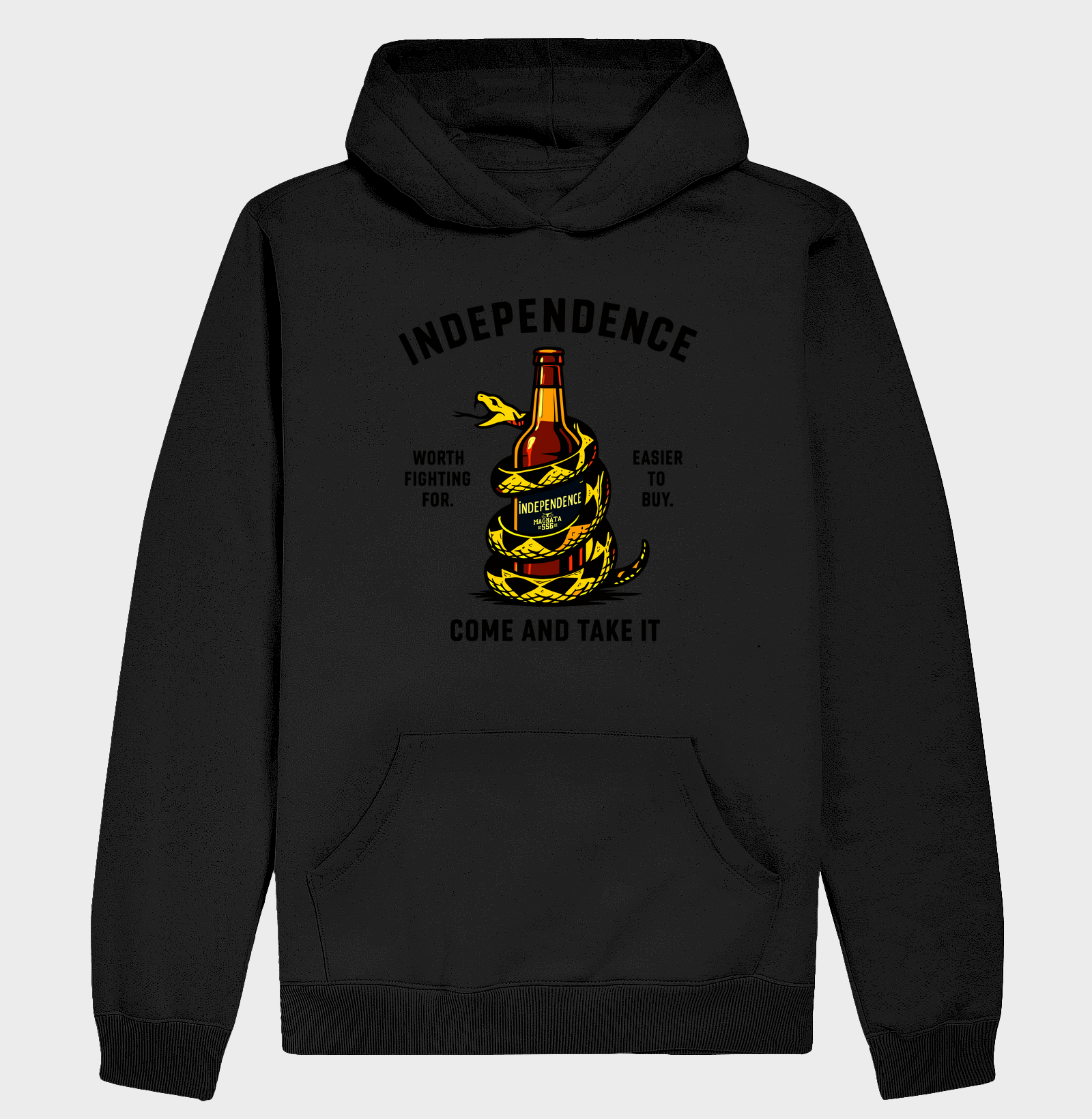 Casaco Moletom Country Independence Don't Tread On Me Magnata556